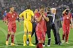 Mec treceg (3) kola kvalifikacija za EURO 2016 odigrana na stadionu Partizana izmedju Srbije i Albanije (Serbia vs Albania)