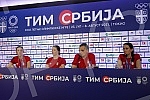 The women's volleyball national team of Serbia, which won a bronze medal at the Games in Tokyo, arrived in Belgrade, and on that occasion a press conference was held at the Nikola Tesla Airport.Zenska odbojkaska reprezentacija Srbije, koja je na Ig