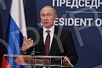 Arrival of Vladimir Vladimirovich Putin (Vladimir Putin) to Serbia. Press conference.Dolazak Vladimir Putina u Srbiju. Pres konferencija u Palati Srbija.