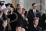 Arrival of Vladimir Vladimirovich Putin (Vladimir Putin) to Serbia. In front of Temple St. Sava.Dolazak Vladimir Putina u Srbiju. Ispred Hrama Svetog Save.