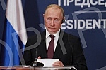 Arrival of Vladimir Vladimirovich Putin (Vladimir Putin) to Serbia. Press conference.Dolazak Vladimir Putina u Srbiju. Pres konferencija u Palati Srbija.