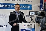 A press conference of the NADA coalition was held in the premises of the Movement for the Renewal of the Kingdom of Serbia on the topic 