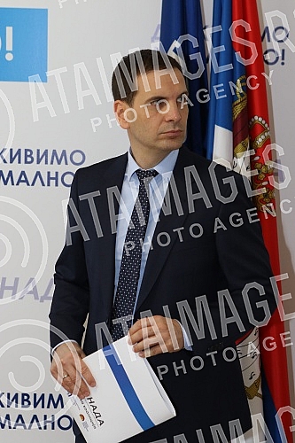 A press conference of the NADA coalition was held in the premises of the Movement for the Renewal of the Kingdom of Serbia on the topic 