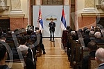 Commemoration of the late Deputy Speaker of the Serbian Parliament Muamer Zukorlic was held in the House of the National Assembly.Komemoracija preminulom potpredsedniku Skupstine Srbije Muameru Zukorlicu odrzana je u Domu Narodne skupstine.