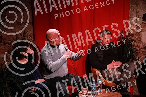 Organized by the Cultural Center of the CITY and New Optimism, a panel discussion was held on (Disgusting) Serbia - from ideology to ecology.U organizaciji Kulturnog centra GRADA i Novog Optimizma odrzana je tribina (Za)gadjenje Srbije - od ideolog