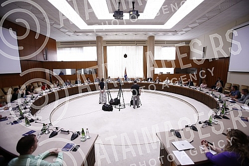 Minister of Village Care, Co-President of the National Team for the Revival of Serbian Villages, working meeting, directors of accredited regional development agencies, promotion of regional rural development, survival of the Serbian village.Minist