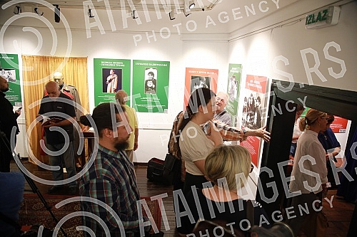 The Deputy Prime Minister of the Republic of Serbia and Minister of Culture and Information Maja Gojkovic opened the exhibition 