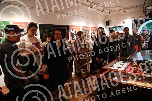 The Deputy Prime Minister of the Republic of Serbia and Minister of Culture and Information Maja Gojkovic opened the exhibition 