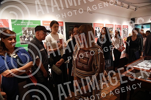 The Deputy Prime Minister of the Republic of Serbia and Minister of Culture and Information Maja Gojkovic opened the exhibition 