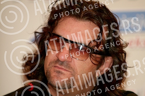 Press conference Aleksandar Vuksanovic - Ace Lukas before a concert on November 3.Pres konferencija Aleksandra Vuksanovica - Ace Lukasa pred koncert 3. novembra