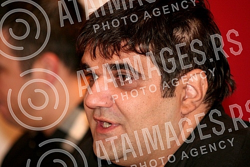 Press conference Aleksandar Vuksanovic - Ace Lukas before a concert on November 3.Pres konferencija Aleksandra Vuksanovica - Ace Lukasa pred koncert 3. novembra