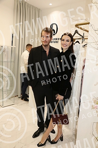 Pianist and fashion designer Stefan Djokovic opened the fashion atelier Stefan Djokovic Couture.Pijanista i modni dizajner Stefan Djokovic otovrio je modni atelje Stefan Djokovic Couture.