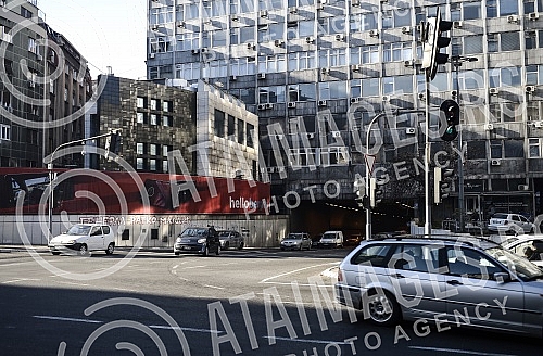 Graffiti in Belgrade on the occasion of the Hague verdict, General Ratko Mladic.Grafiti u Beogradu povodom presude u hagu generalu Ratku Mladicu.