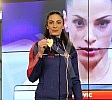 Ivana Spanovic, the winner of the gold medal at the WC indoor in the Birmingham.Docek Ivane Spanovic po osvajanju zlatn medalje na SP u dvorani u Birmigemu.