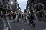 Belgrade cyclists held a protest ride - 121. Critical mass entitled 