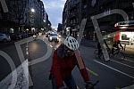 Belgrade cyclists held a protest ride - 121. Critical mass entitled 