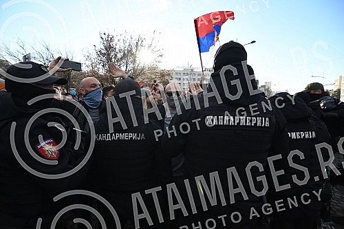 The citizens of Novi Sad blocked the 