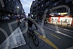 Belgrade cyclists held a protest ride - 121. Critical mass entitled 