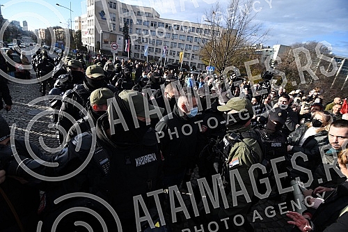 The citizens of Novi Sad blocked the 