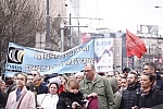 The protest of the Union of Teachers' Unions was held in Manjez Park, across from the building where the ministries are located.Protest Unije sindikata prosvetnih radnika odrzan je u parku Manjez, preko puta zgrade u kojoj se smestena ministarstva.