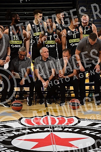 The Euroleague media day of KK Partizan Mozzart Bet was organized in Stark Arena.U Stark areni je organizovan Euroleague media day KK Partizan Mozzart Bet.