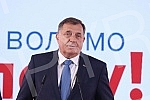 Milorad Dodik, the president of SNSD and the candidate of this political party for the president of Republika Srpska, announced the election victory tonight.Milorad Dodik, predsednik SNSD-a i kandidat ove politicke partije za predsednika Republike 