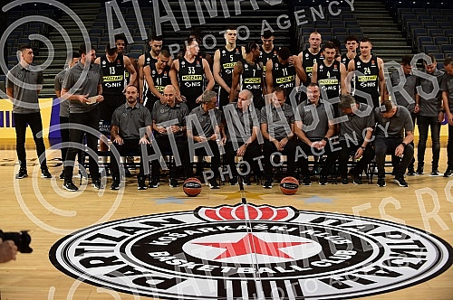 The Euroleague media day of KK Partizan Mozzart Bet was organized in Stark Arena.U Stark areni je organizovan Euroleague media day KK Partizan Mozzart Bet.