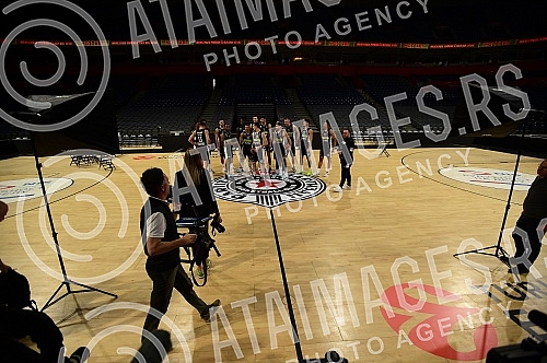 The Euroleague media day of KK Partizan Mozzart Bet was organized in Stark Arena.U Stark areni je organizovan Euroleague media day KK Partizan Mozzart Bet.