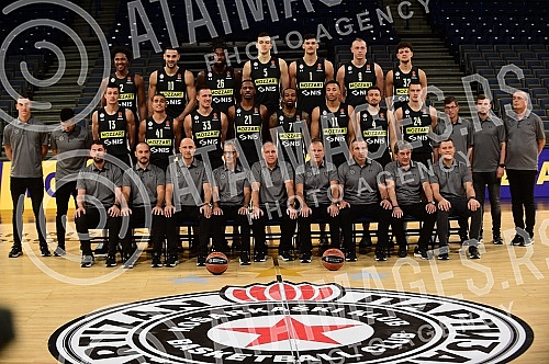 The Euroleague media day of KK Partizan Mozzart Bet was organized in Stark Arena.U Stark areni je organizovan Euroleague media day KK Partizan Mozzart Bet.