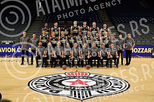 The Euroleague media day of KK Partizan Mozzart Bet was organized in Stark Arena.U Stark areni je organizovan Euroleague media day KK Partizan Mozzart Bet.