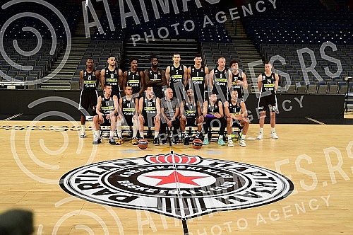 The Euroleague media day of KK Partizan Mozzart Bet was organized in Stark Arena.U Stark areni je organizovan Euroleague media day KK Partizan Mozzart Bet.