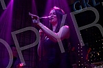 Performance of Milica Pavlovic held in night club Gotik.Nastup Milice Pavlovic u nocnom klubu Gotik.