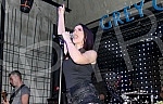 Performance of Milica Pavlovic held in night club Gotik.Nastup Milice Pavlovic u nocnom klubu Gotik.