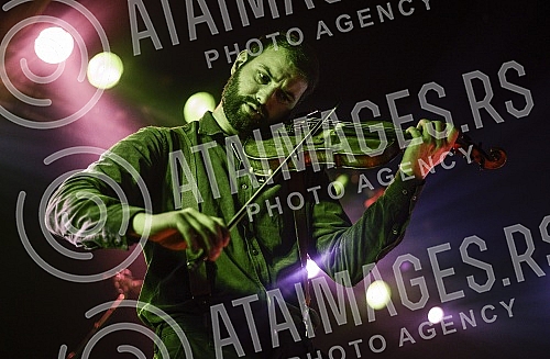 Concert of Orthodox Celts held in Dom omladine.Koncert Ortodoks keltsa (Orthodox Celts) odrzan u Domu omladine. 