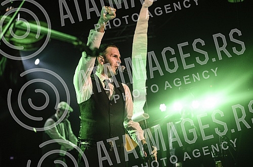 Concert of Orthodox Celts held in Dom omladine.Koncert Ortodoks keltsa (Orthodox Celts) odrzan u Domu omladine. 