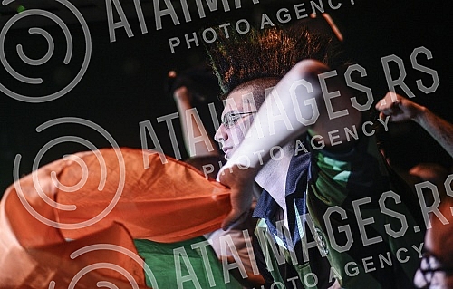 Concert of Orthodox Celts held in Dom omladine.Koncert Ortodoks keltsa (Orthodox Celts) odrzan u Domu omladine. 