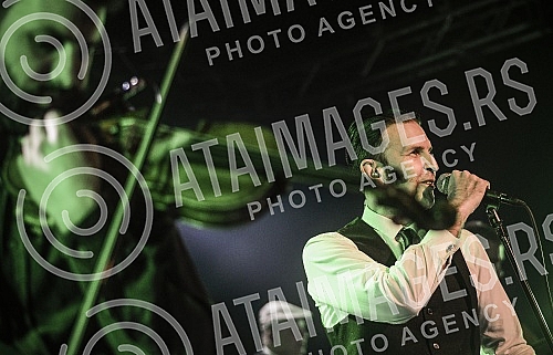 Concert of Orthodox Celts held in Dom omladine.Koncert Ortodoks keltsa (Orthodox Celts) odrzan u Domu omladine. 