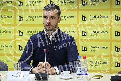 Press conference of the Initiative Kreni - Promeni on Amendments to the Law on Referendum and People's Initiative.Konferencija za novinare Inicijative Kreni - Promeni o izmenama Zakona o referendumu i narodnoj inicijativi.