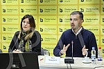 Press conference of the Initiative Kreni - Promeni on Amendments to the Law on Referendum and People's Initiative.Konferencija za novinare Inicijative Kreni - Promeni o izmenama Zakona o referendumu i narodnoj inicijativi.