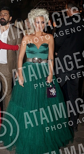 A celebration of 25 years of Pink television held at Topciderac Restaurant.Proslava 25 godina televizije Pink odrzana u restoranu Topciderac.