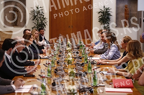 The Minister of Trade, Tourism and Telecommunications Tatjana Matic met with the Minister of Tourism and Environment of the Republic of Albania, Mirela Kumbaro Furxhi, and they discussed improving cooperation and harmonizing promotional activities be