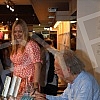 Nobel Laureate Peter Handke, who during a short visit to Belgrade, socialized with readers in the Delfi SKC bookstore and signed his books.Nobelovac Peter Handke, koji je u kratkoj poseti Beogradu druzio se sa citaocima u knjizari Delfi SKC i potpi