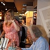Nobel Laureate Peter Handke, who during a short visit to Belgrade, socialized with readers in the Delfi SKC bookstore and signed his books.Nobelovac Peter Handke, koji je u kratkoj poseti Beogradu druzio se sa citaocima u knjizari Delfi SKC i potpi