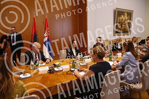 The Minister of Trade, Tourism and Telecommunications Tatjana Matic met with the Minister of Tourism and Environment of the Republic of Albania, Mirela Kumbaro Furxhi, and they discussed improving cooperation and harmonizing promotional activities be