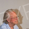 Nobel Laureate Peter Handke, who during a short visit to Belgrade, socialized with readers in the Delfi SKC bookstore and signed his books.Nobelovac Peter Handke, koji je u kratkoj poseti Beogradu druzio se sa citaocima u knjizari Delfi SKC i potpi