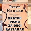 Nobel Laureate Peter Handke, who during a short visit to Belgrade, socialized with readers in the Delfi SKC bookstore and signed his books.Nobelovac Peter Handke, koji je u kratkoj poseti Beogradu druzio se sa citaocima u knjizari Delfi SKC i potpi