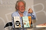 Nobel Laureate Peter Handke, who during a short visit to Belgrade, socialized with readers in the Delfi SKC bookstore and signed his books.Nobelovac Peter Handke, koji je u kratkoj poseti Beogradu druzio se sa citaocima u knjizari Delfi SKC i potpi