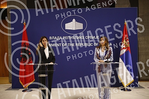 The Minister of Trade, Tourism and Telecommunications Tatjana Matic met with the Minister of Tourism and Environment of the Republic of Albania, Mirela Kumbaro Furxhi, and they discussed improving cooperation and harmonizing promotional activities be