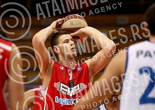 Regional ABA league match between KK FMP Zeleznik and KK Mornar Bar played at FMP Zeleznik hall.Utakmica ABA lige izmedju KK FMP Zeleznik i KK Mornar Bar odigrana u hali FMP Zeleznik.