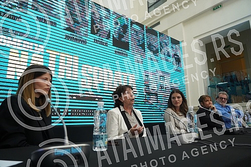 The press conference on the occasion of the Belgrade premiere of the film 
